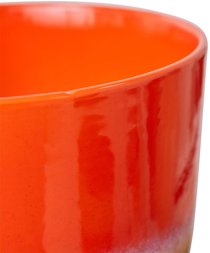 Vaso per piante retrò Ø20,5 cm, Cherry red HKliving