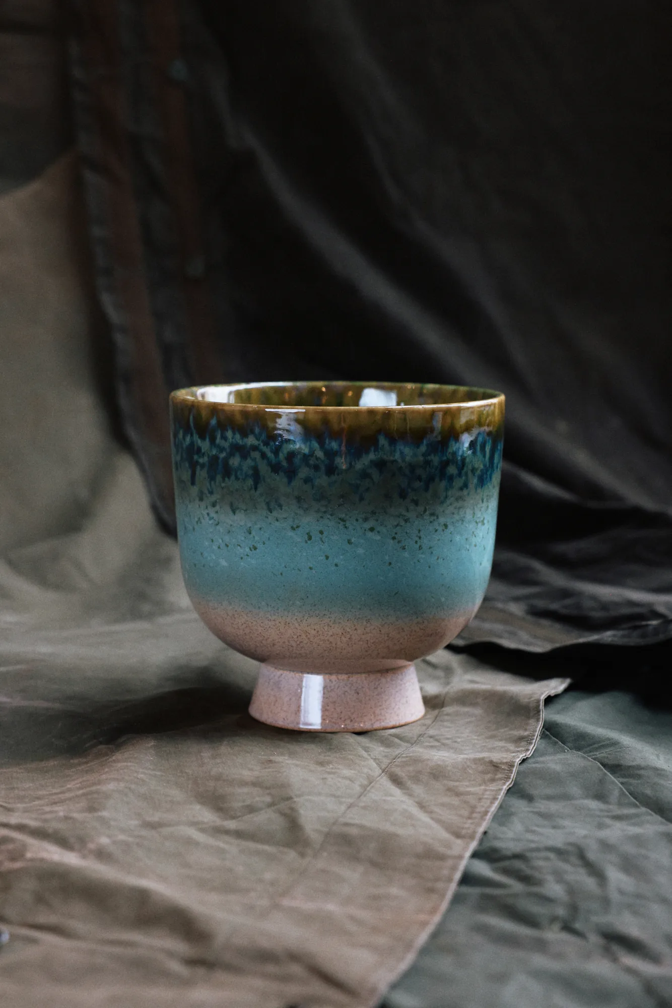 Vaso per piante retrò Ø20,5 cm, Lagoon HKliving