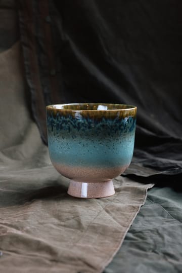 Vaso per piante retrò Ø20,5 cm - Lagoon - HKliving