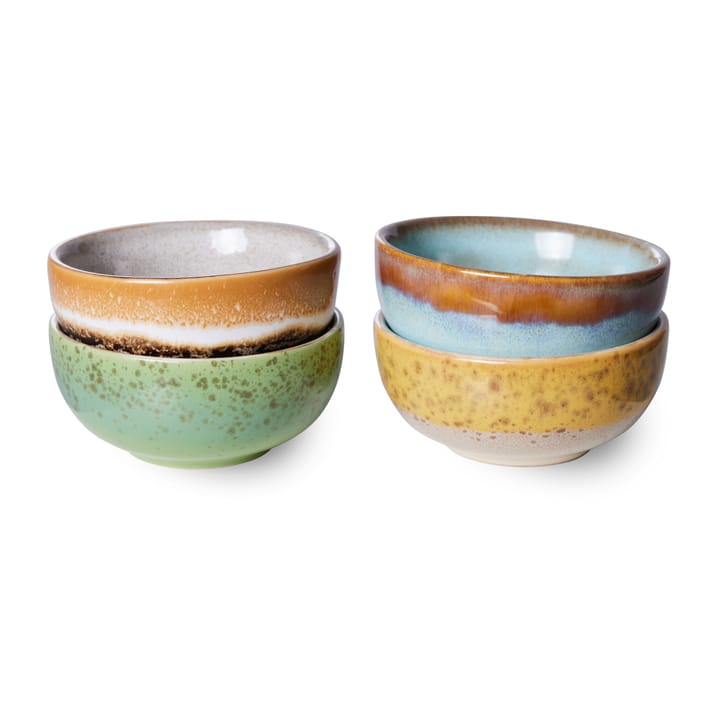Vassoio piccolo 70's confezione da 2, Multicolore HKliving