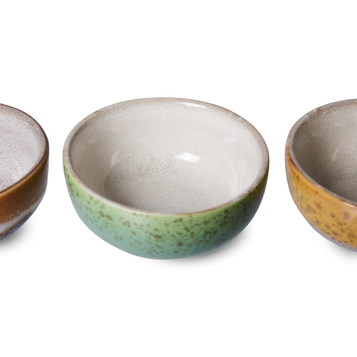 Vassoio piccolo 70's confezione da 2, Multicolore HKliving