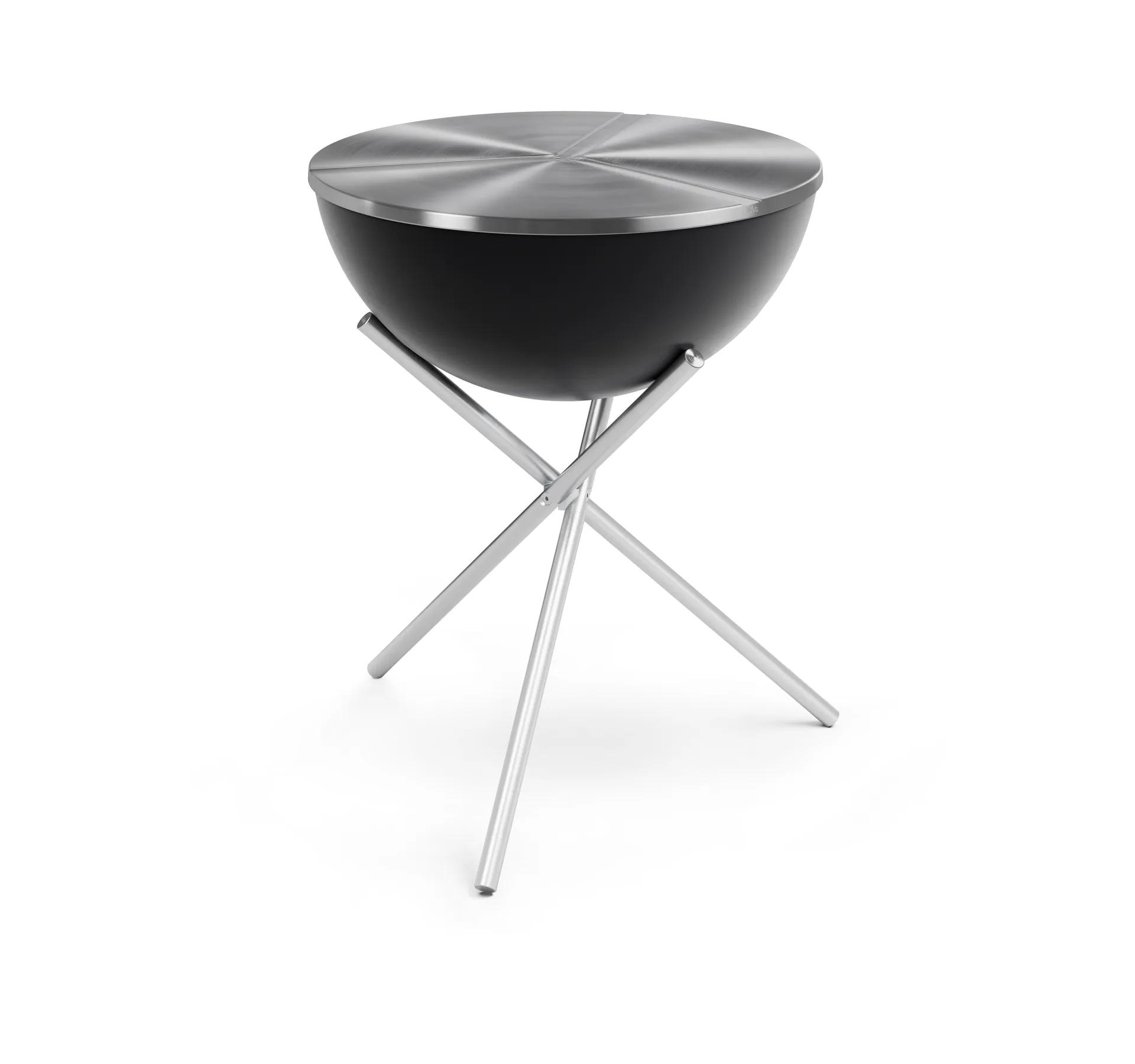 BOWL 57 coperchio, Argento Höfats