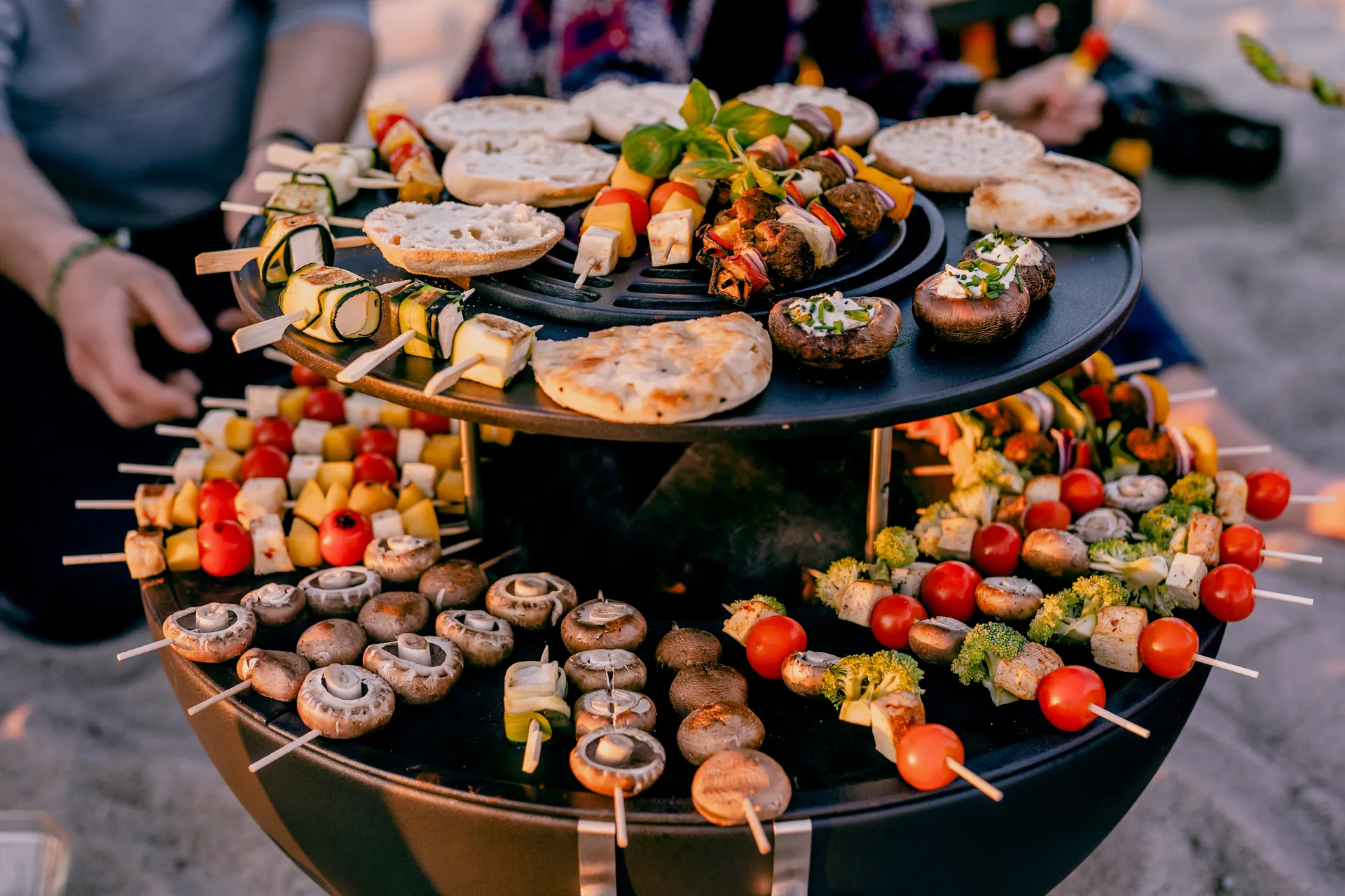 BOWL 57 griglia per bruciatore, Nero Höfats