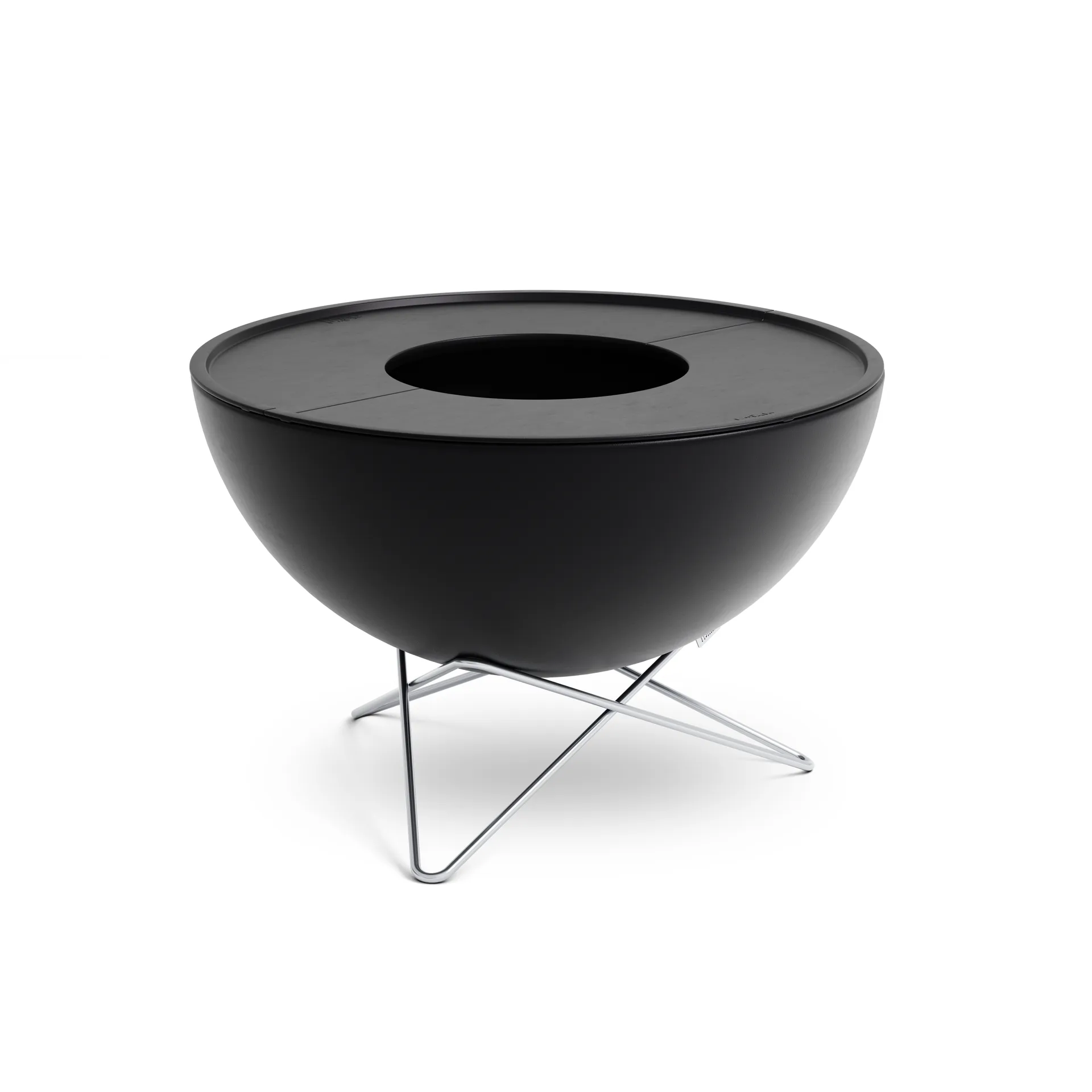 BOWL 57 Plancha piastra per grigliare, Nero Höfats