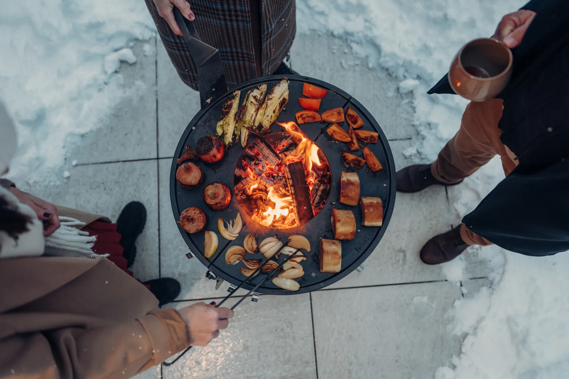 BOWL 57 Plancha piastra per grigliare, Nero Höfats