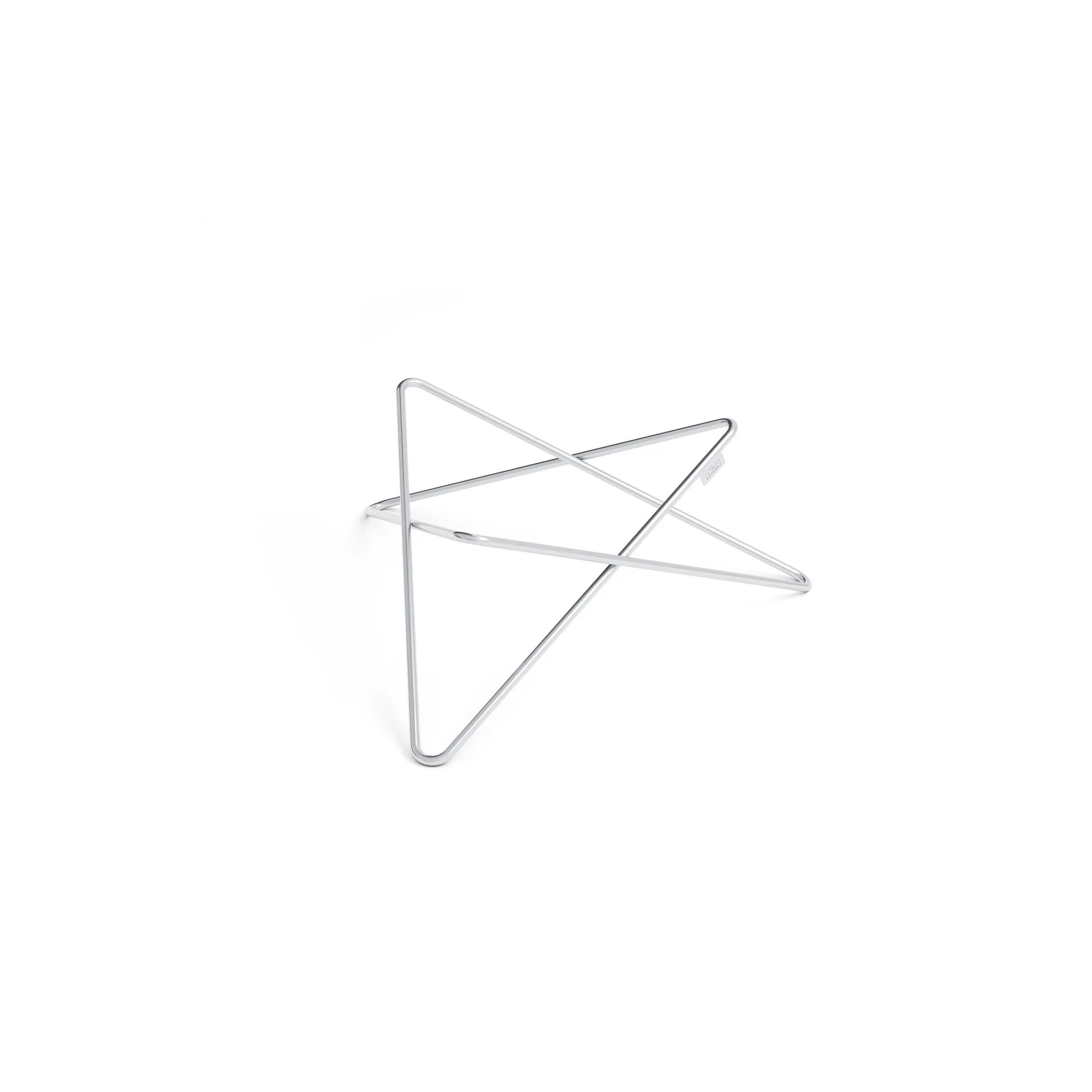 BOWL 57 supporto a stella, Argento Höfats