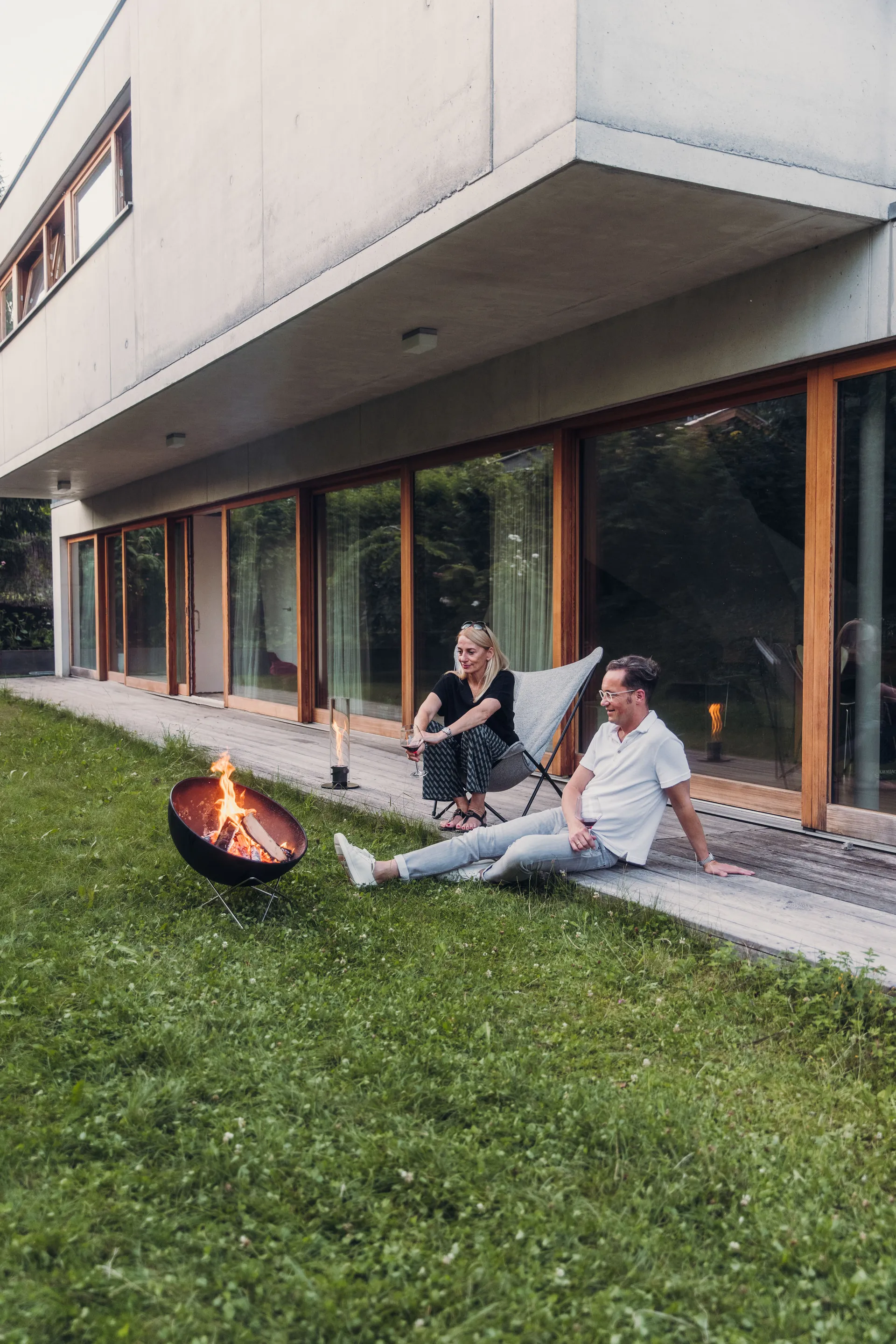 BOWL 57 supporto a stella, Argento Höfats