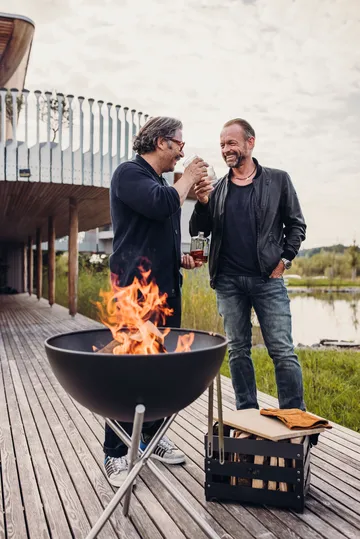 BOWL 57 treppiede - Argento - Höfats