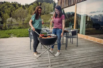 BOWL 57 treppiede - Argento - Höfats