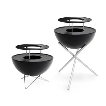 BOWL 70 anello scaldavivande - Nero - Höfats