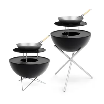 BOWL 70 anello scaldavivande - Nero - Höfats