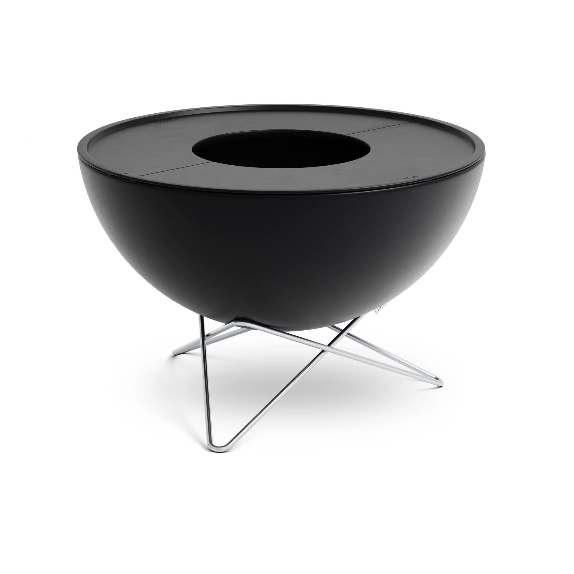 BOWL 70 Plancha piastra di cottura, Nero Höfats