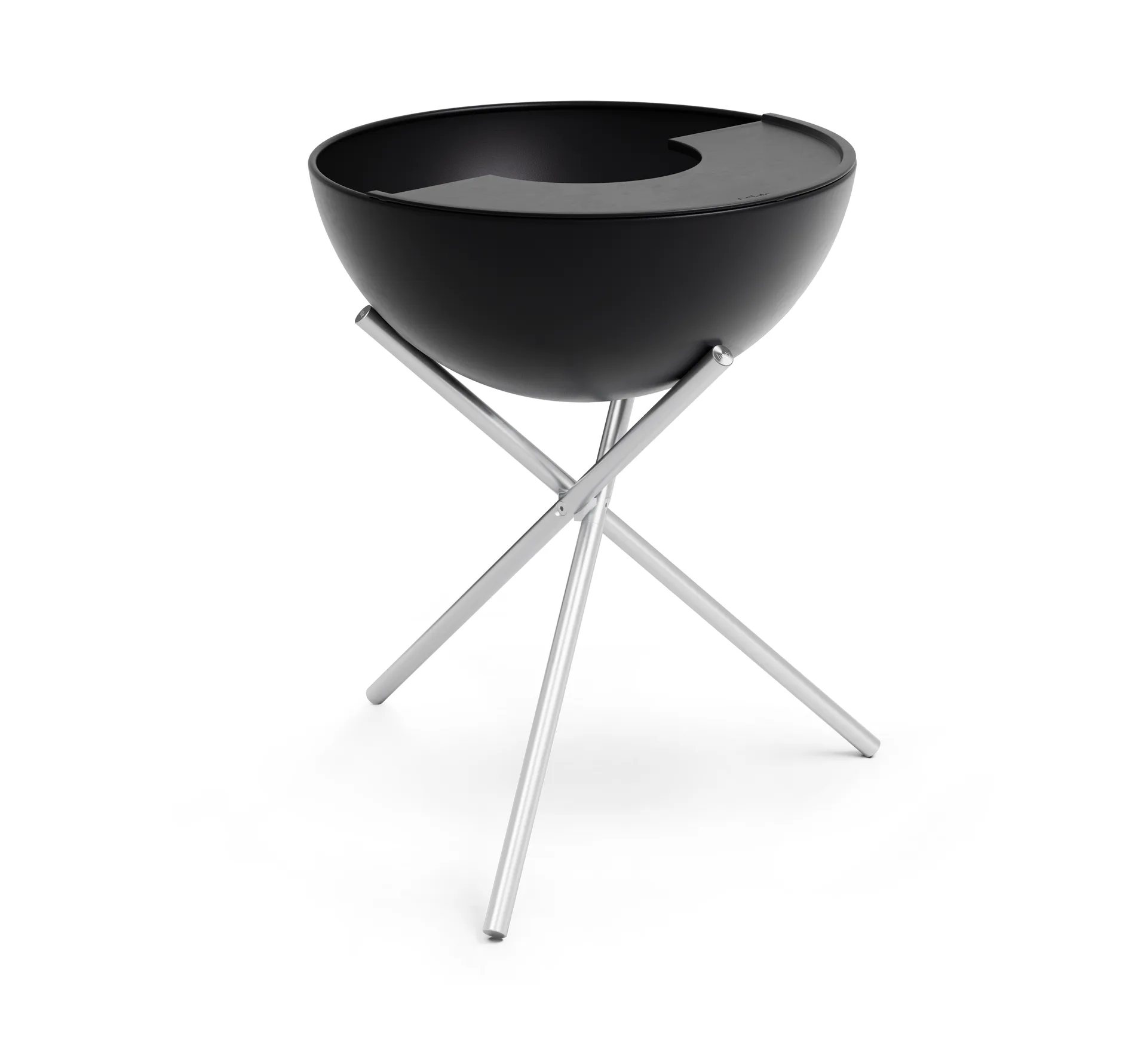 BOWL 70 Plancha piastra di cottura, Nero Höfats