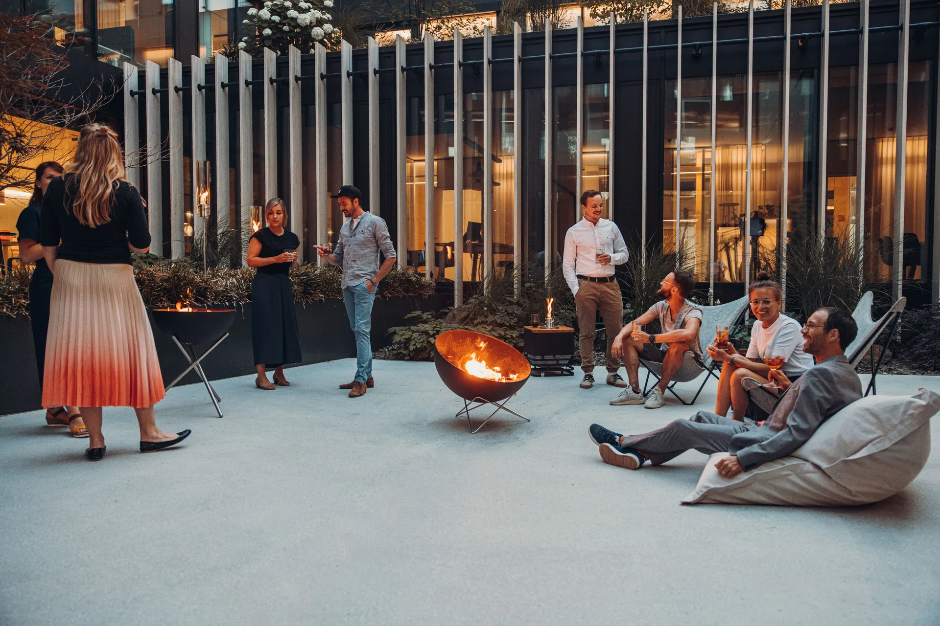 BOWL 70 supporto a stella, Argento Höfats