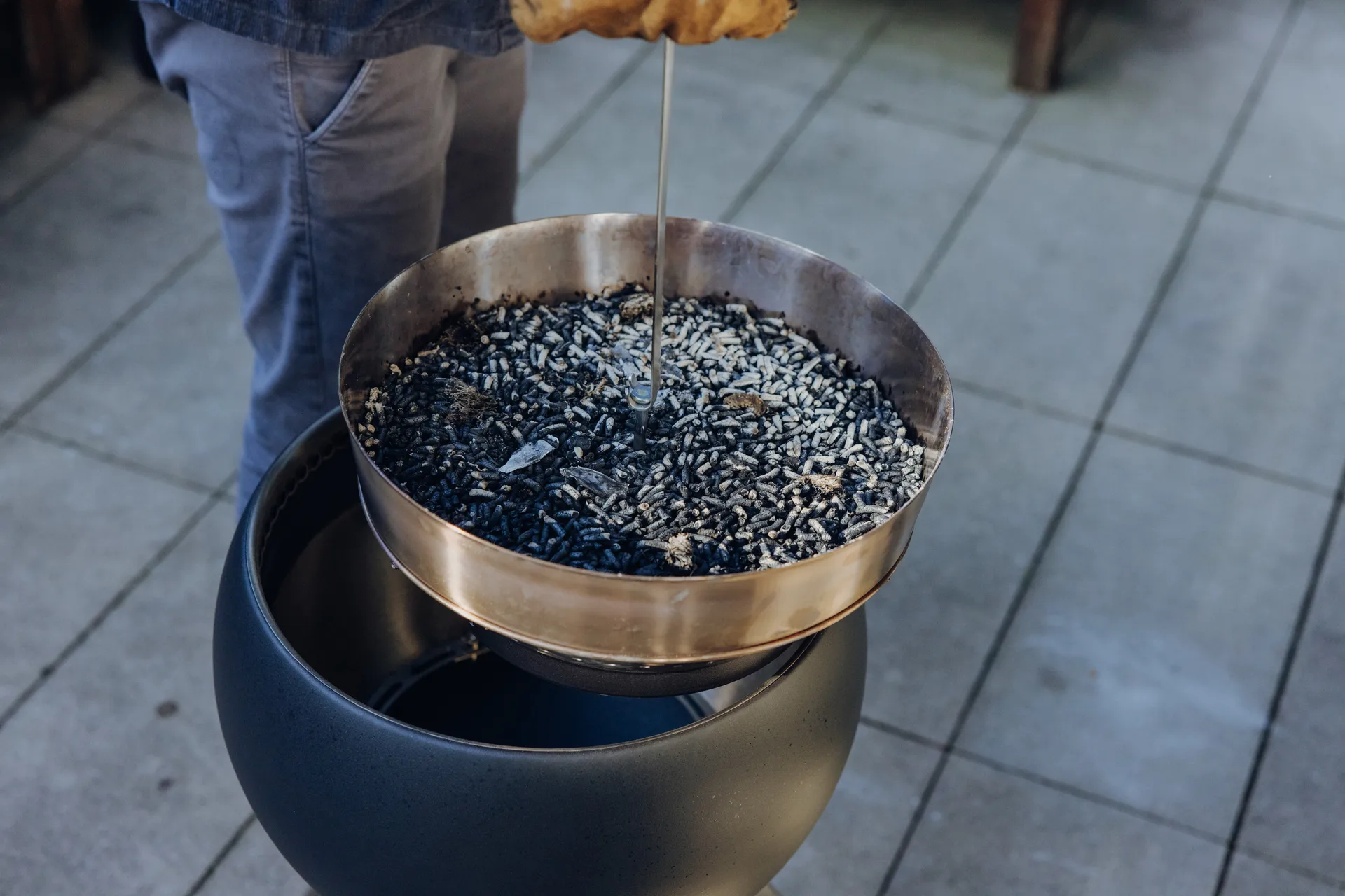 Estensione per portacenere MOON 45, Argento Höfats