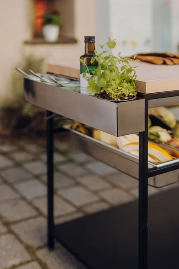 FIRE KITCHEN portautensili - Acciaio inossidabile - Höfats