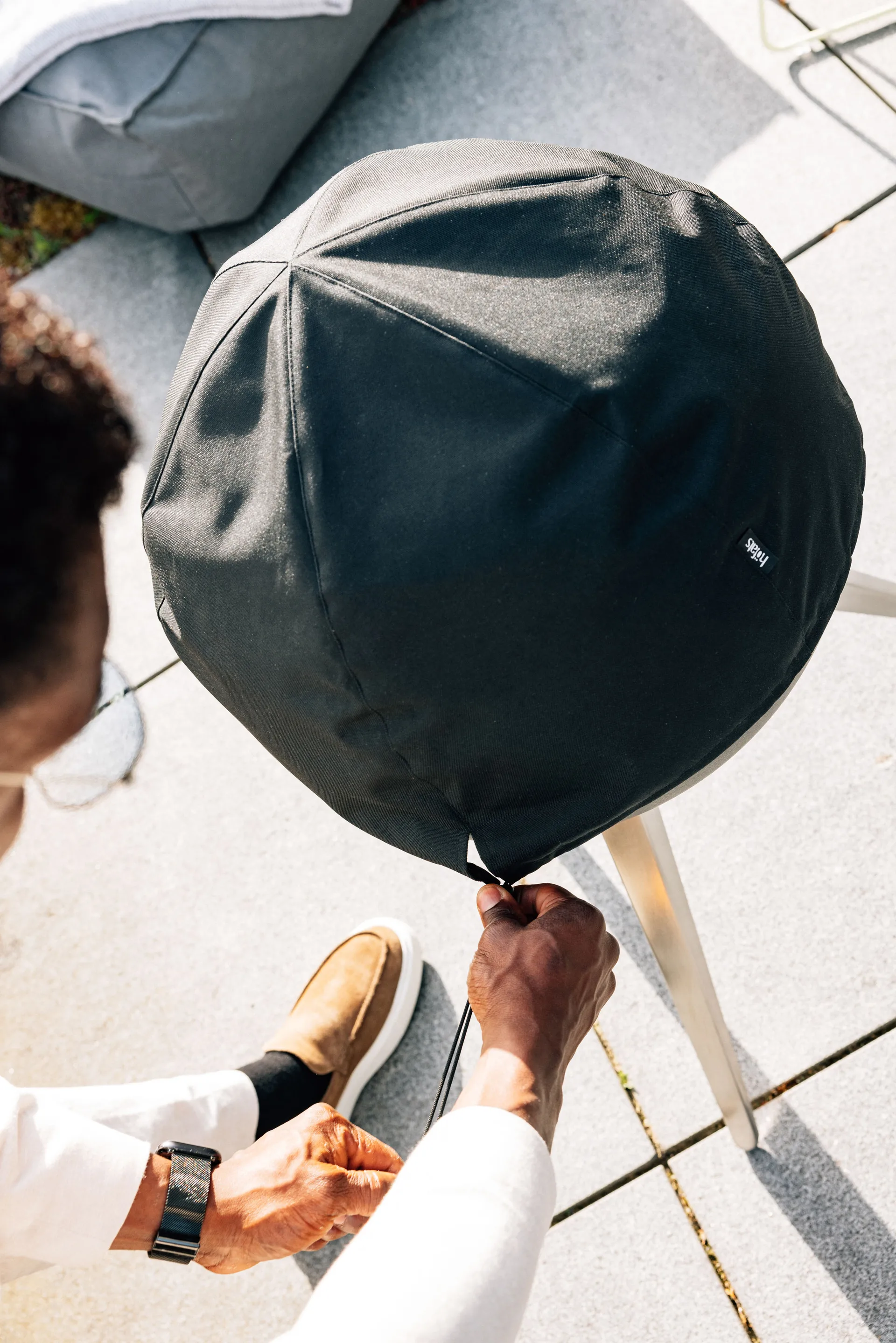 MOON 45 copertura, Nero Höfats