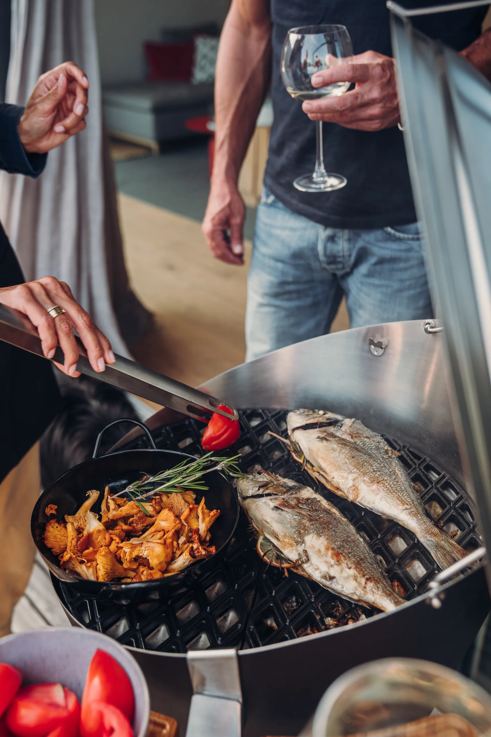 Pinza per griglia Höfats, Argento Höfats