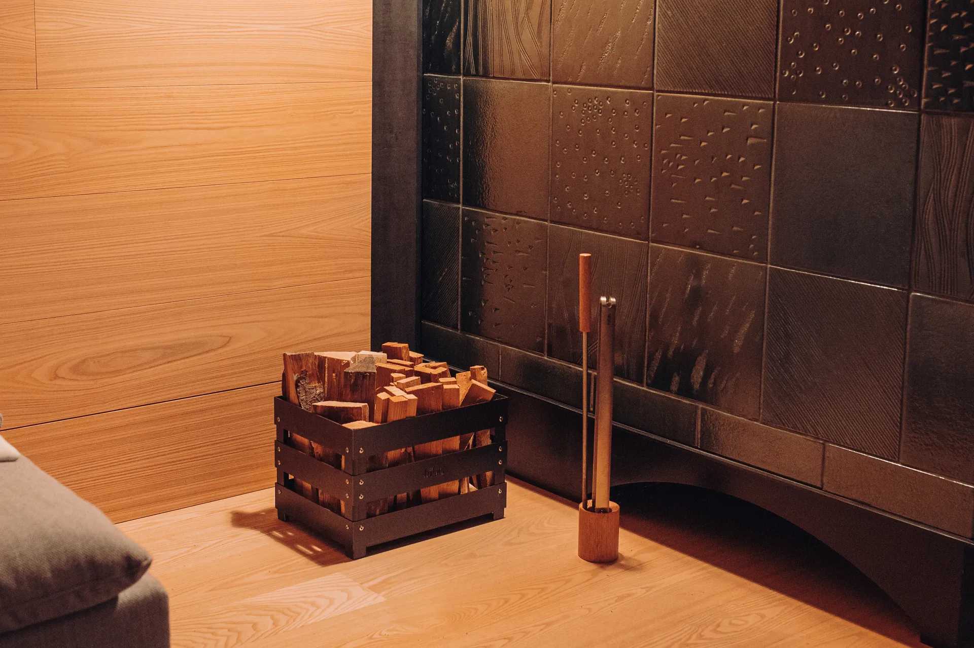 Set di utensili per il fuoco Höfats, Acciaio inox-ask, 3 pezzi Höfats