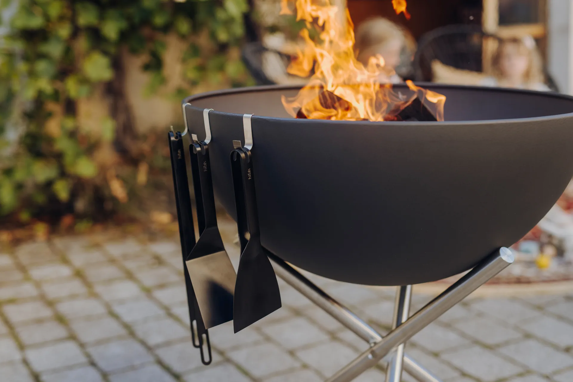 Spatola per grill Höfats, Nero Höfats