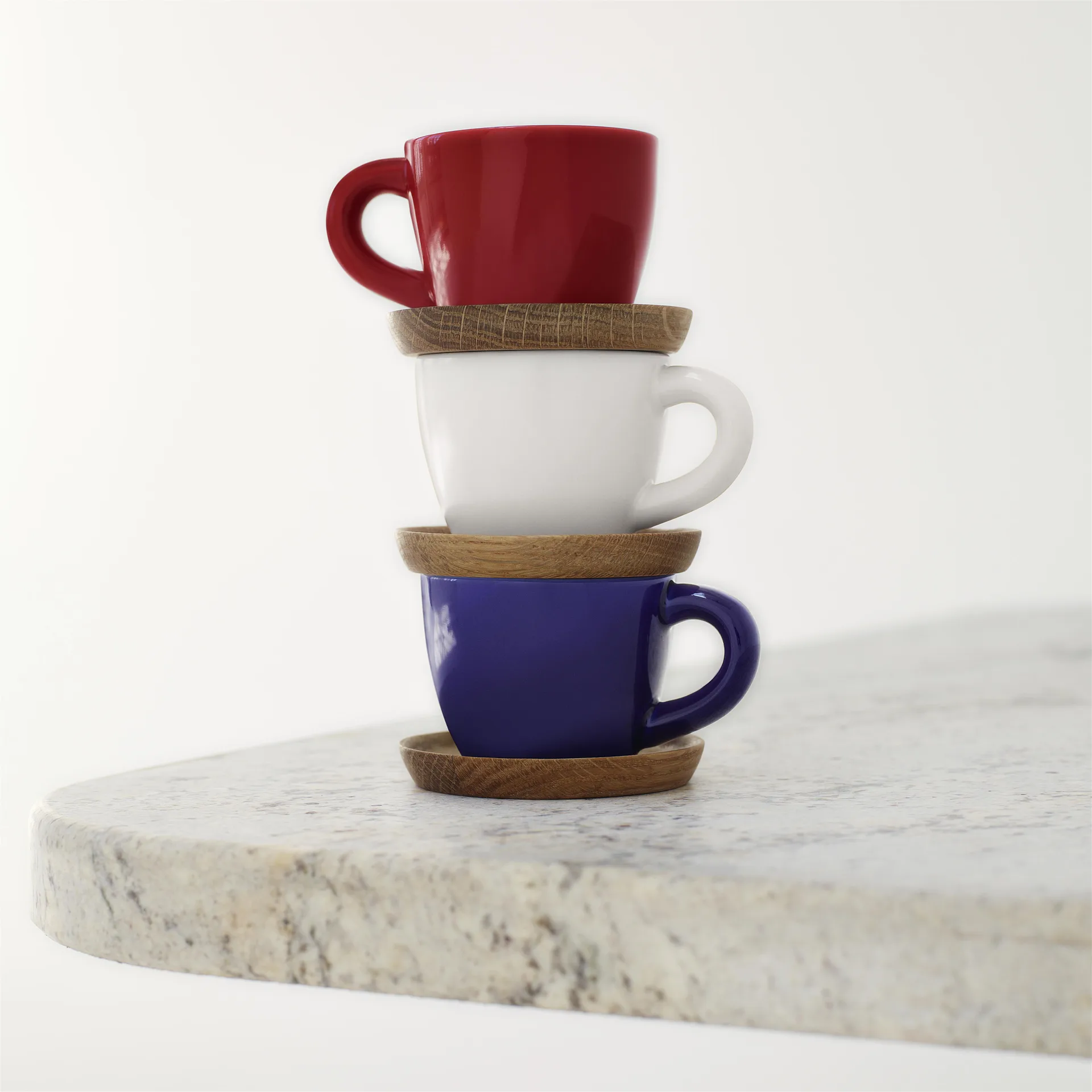Tazzina da espresso Höganäs, shiny white Höganäs Keramik
