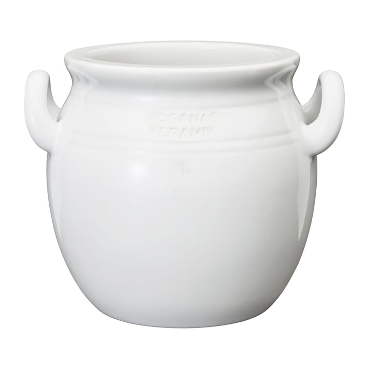 Vasetto Höganäs Keramik, 1 L - Bianco - Höganäs Keramik