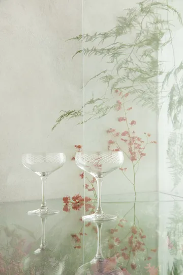 Bicchiere cocktail 29 cl Cabernet Lines confezione da 2 - Trasparente - Holmegaard