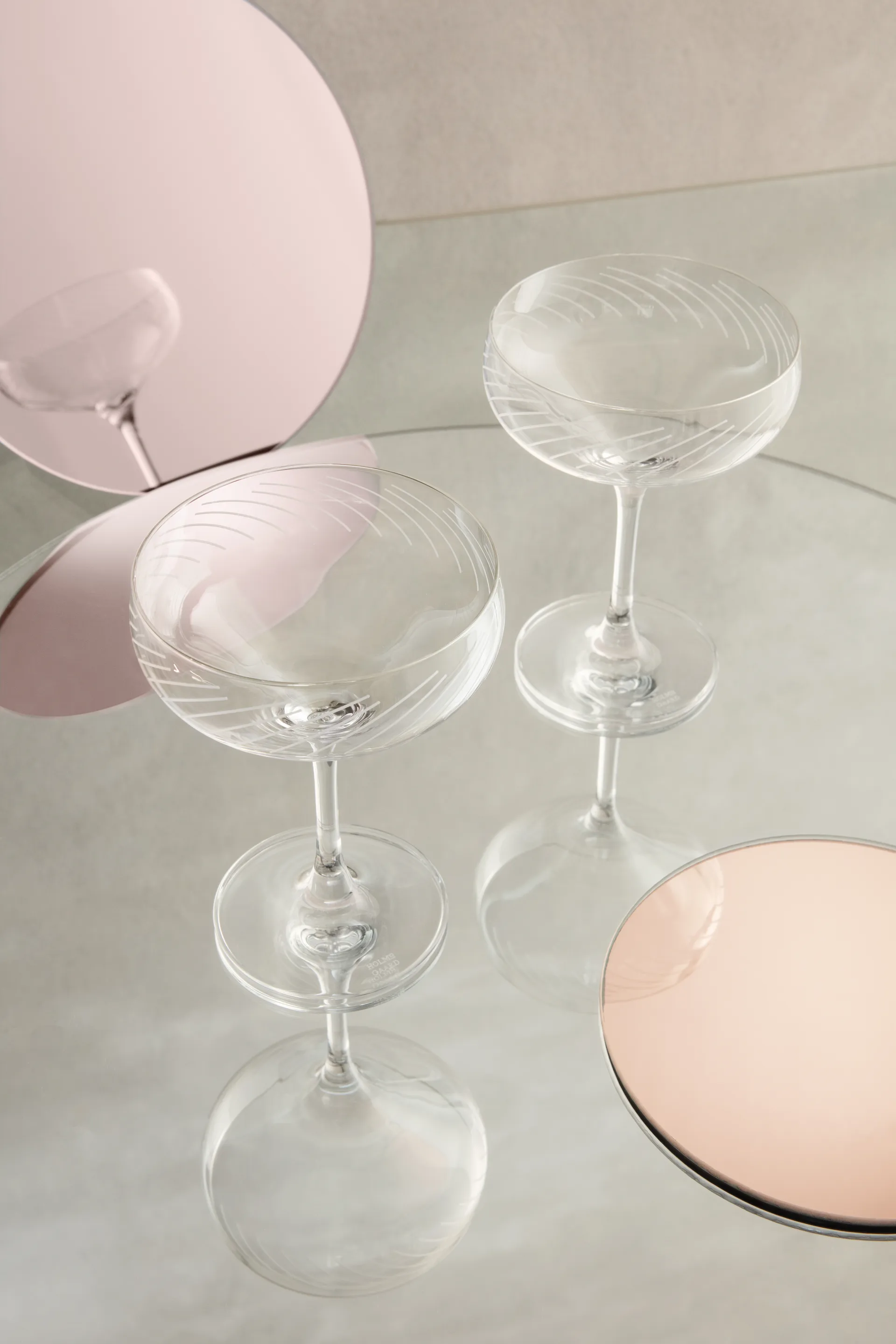 Bicchiere cocktail 29 cl Cabernet Lines confezione da 2, Trasparente Holmegaard