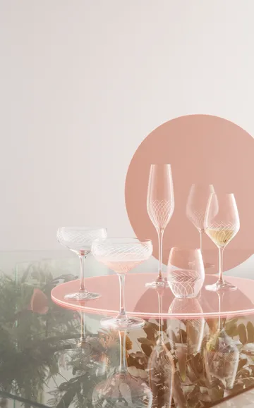 Bicchiere cocktail 29 cl Cabernet Lines confezione da 2 - Trasparente - Holmegaard