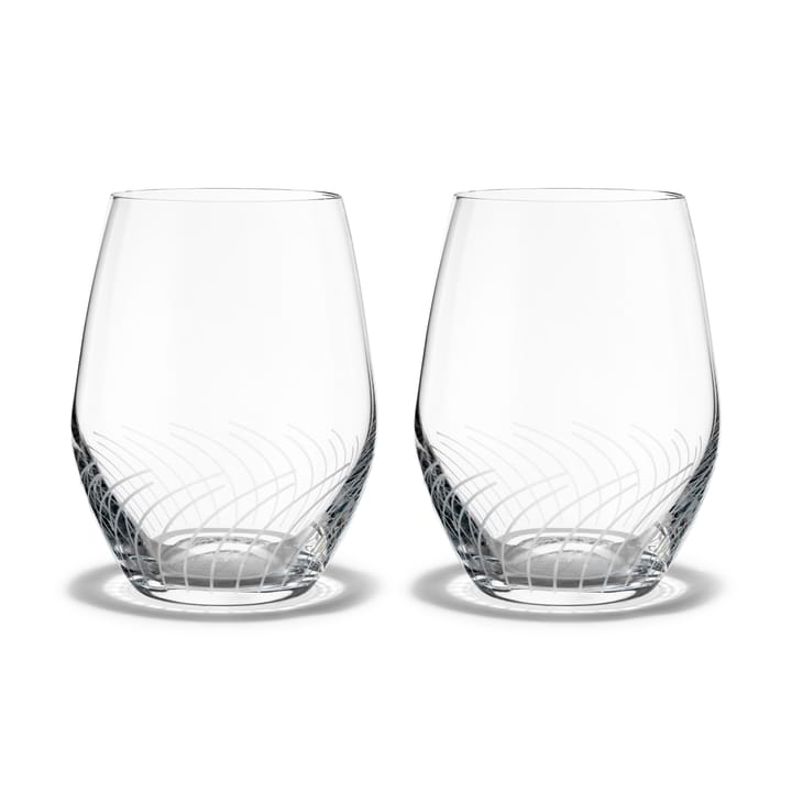 Bicchiere da acqua 25 cl Cabernet Lines confezione da 2 - Trasparente - Holmegaard