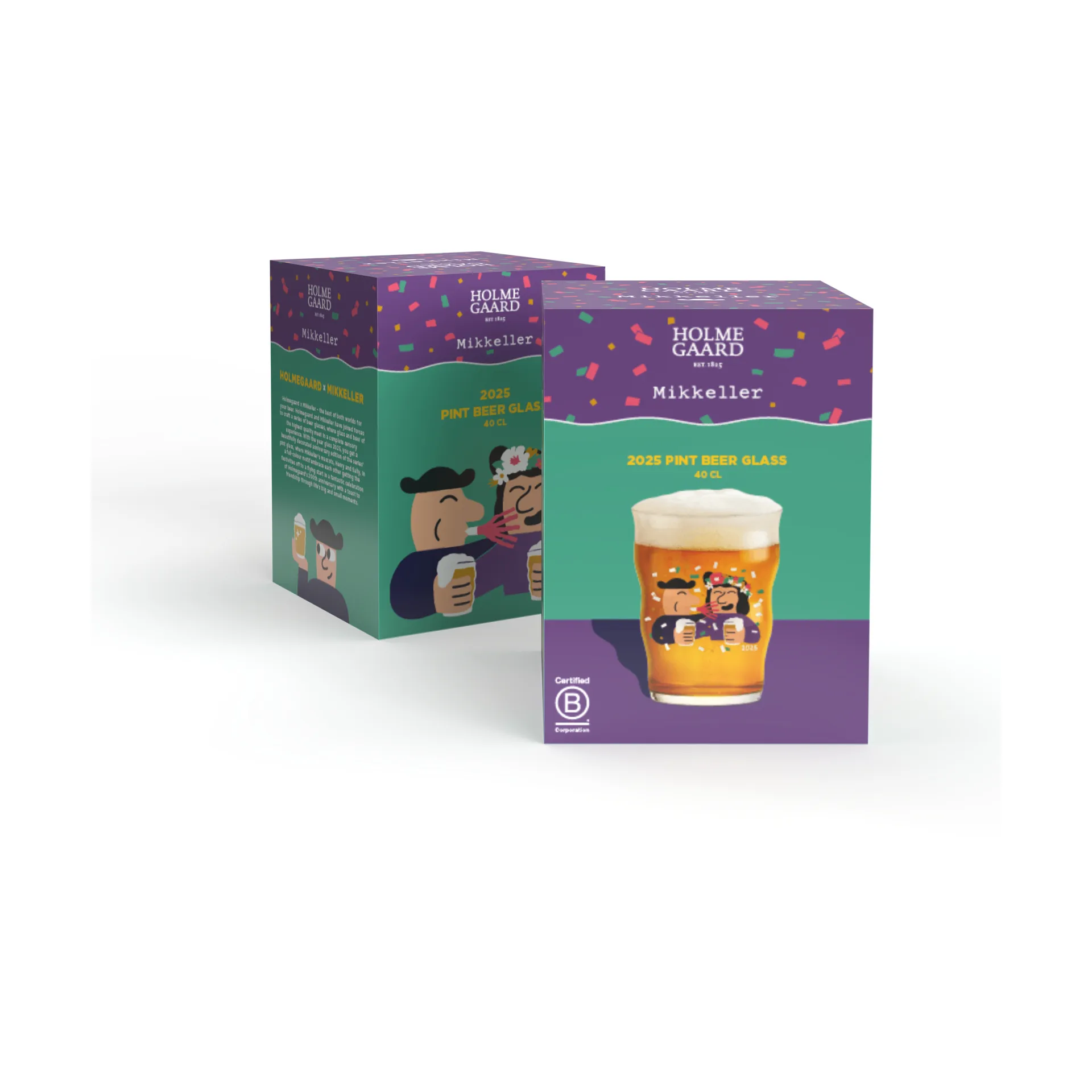 Bicchiere da birra Mikkeller pint 40 cl, 2025 Holmegaard