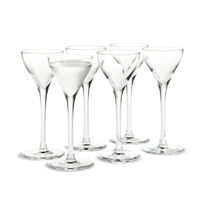 Bicchiere da shot Cabernet 4,5 cl, confezione da 6 - Chiaro - Holmegaard