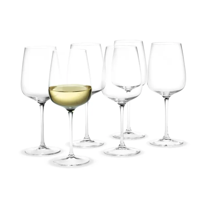 Bicchiere da vino bianco Bouquet confezione da 6 41 cl - Holmegaard