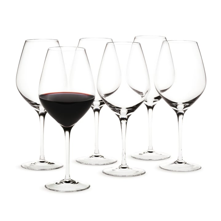 Bicchiere da vino rosso Cabernet 52 cl, confezione da 6 - Chiaro - Holmegaard