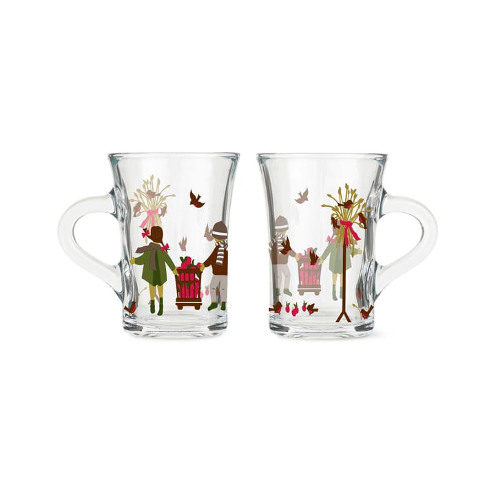 Bicchiere per bevande calde Holmegaard Christmas 24 cl, confezione da 2 - 2022 - Holmegaard