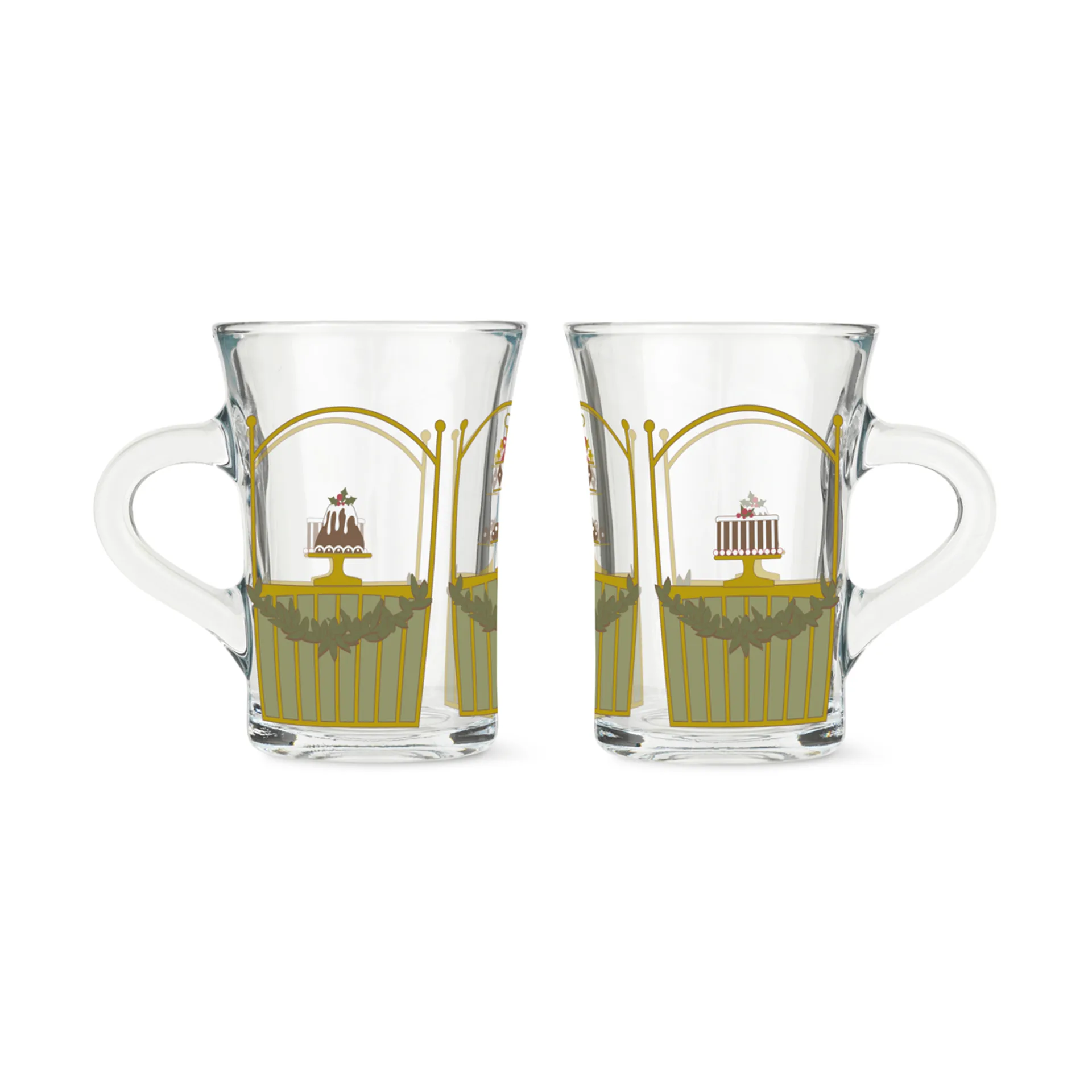 Bicchiere per bevande calde Holmegaard Christmas 24 cl, confezione da 2, 2023 Holmegaard