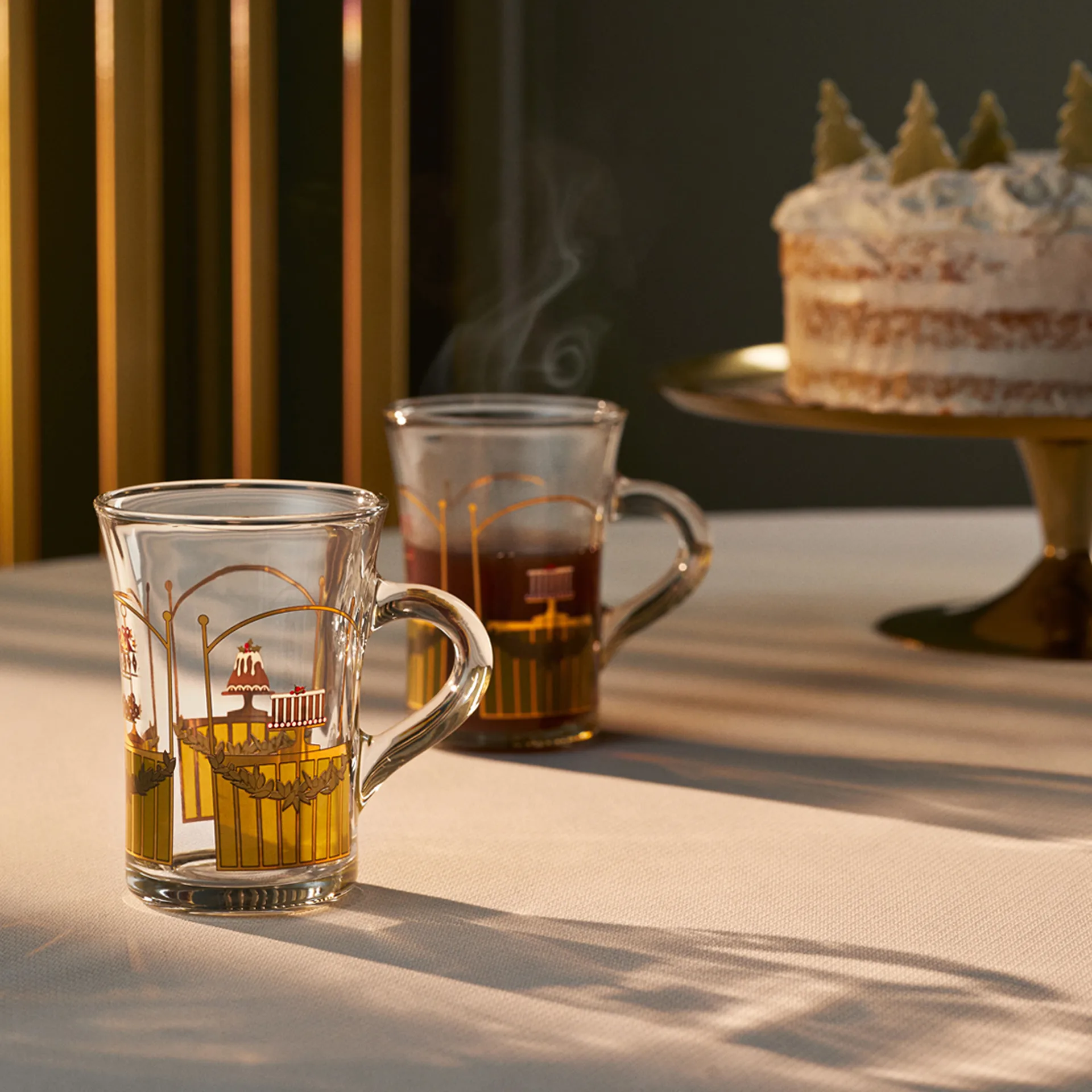 Bicchiere per bevande calde Holmegaard Christmas 24 cl, confezione da 2, 2023 Holmegaard