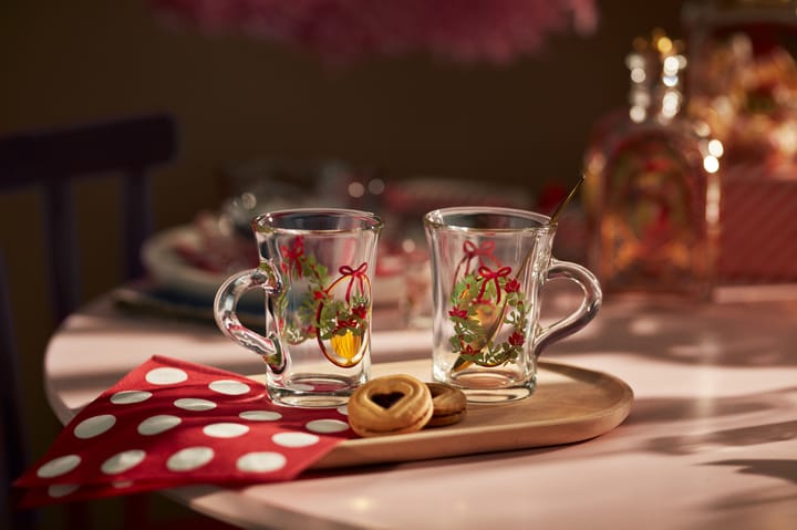 Bicchiere per bevande calde Holmegaard Christmas 24 cl, confezione da 2, 2025 Holmegaard