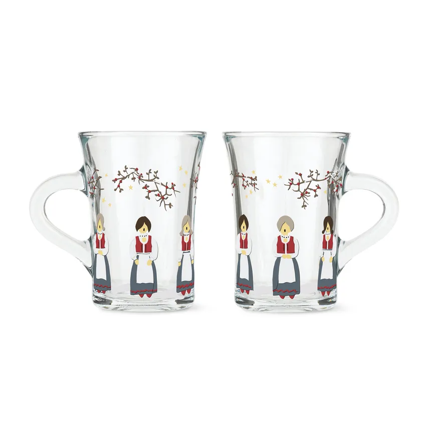 Bicchiere per bevande calde Holmegaard Christmas 24 cl, confezione da 2,  Holmegaard