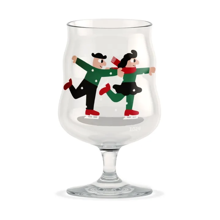 Bicchiere universale da birra di natale Mikkeller 40 cl - 2024 - Holmegaard