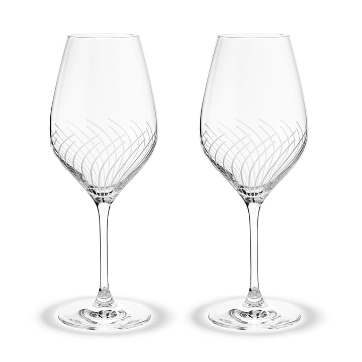 Bicchiere vino bianco 36 cl Cabernet Lines confezione da 2 - Trasparente - Holmegaard
