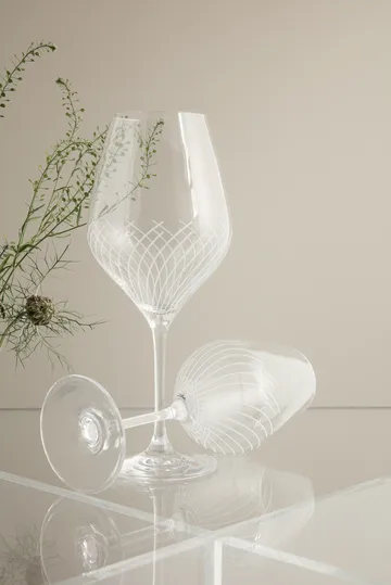 Bicchiere vino rosso 52 cl Cabernet Lines confezione da 2 - Trasparente - Holmegaard