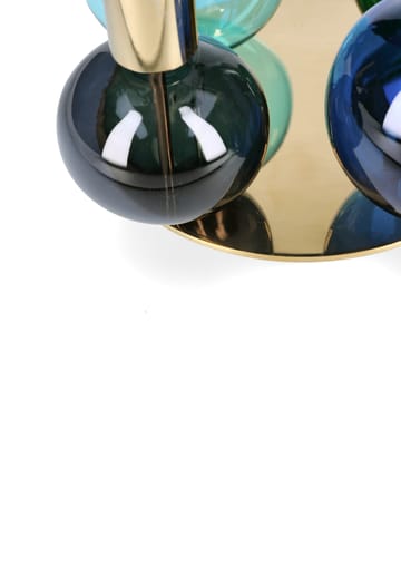 Candeliere a 4 bracci Bubble Ø17,5x12 cm - Blu-verde-smoke - Holmegaard