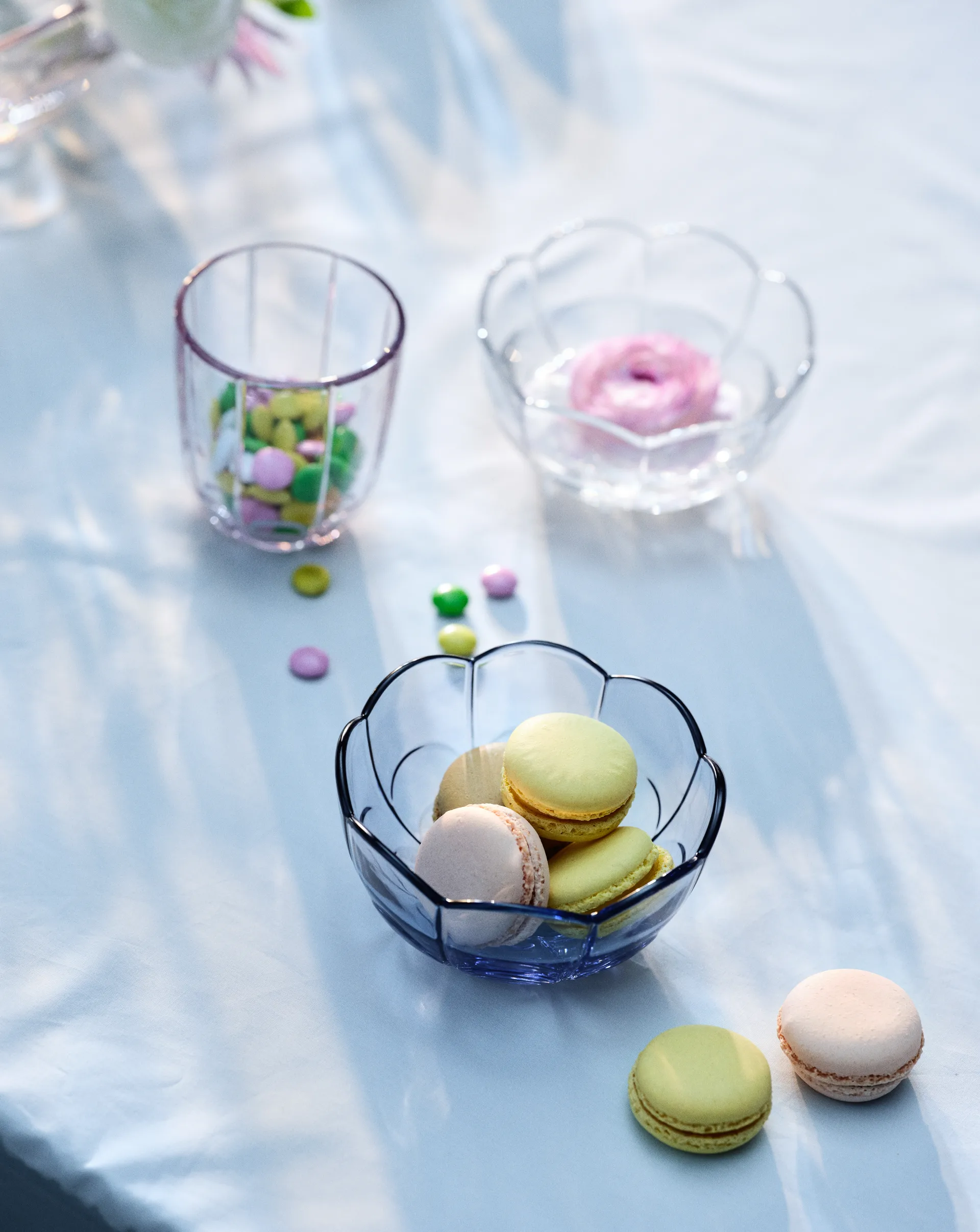 Ciotola Lily Ø13 cm, set da 2, Blue iris Holmegaard