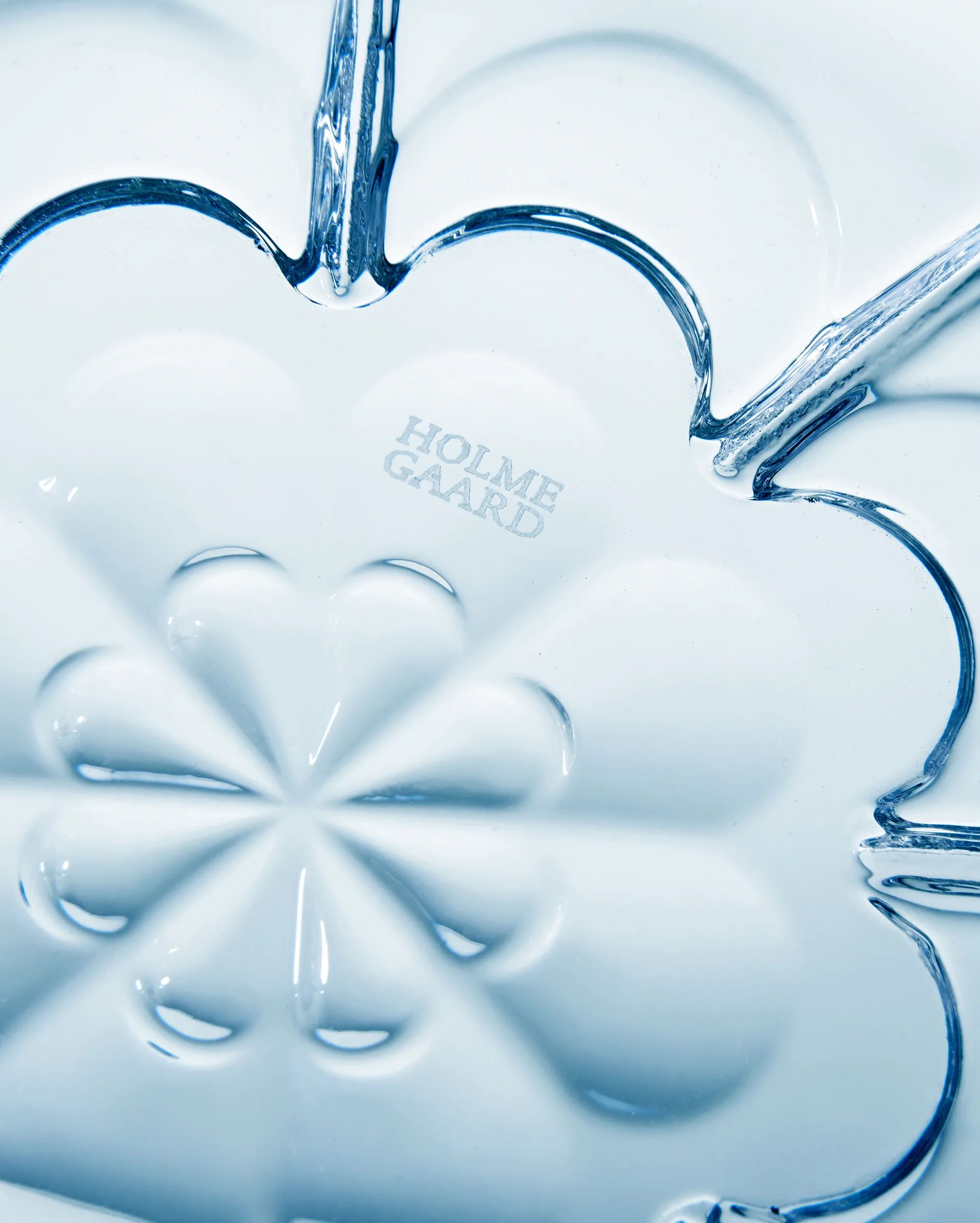 Ciotola Lily Ø23 cm, Blue iris Holmegaard