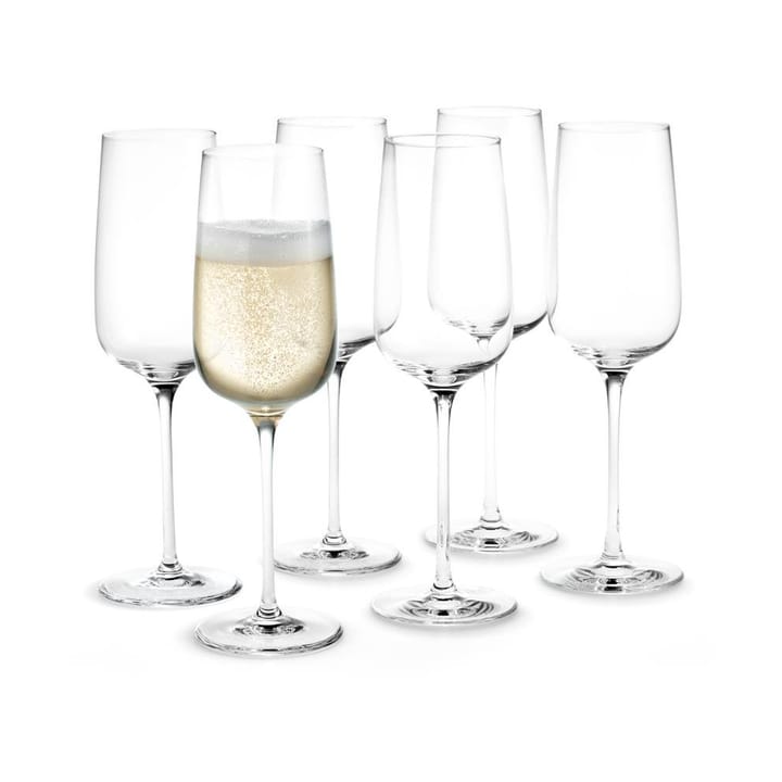 Confezione da 6 bicchieri da champagne Bouquet 29 cl - undefined - Holmegaard