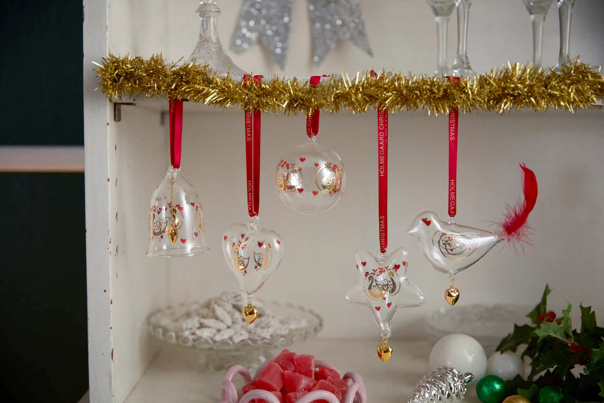 Cuore di Natale dell'anno Holmegaard, 2025 Holmegaard