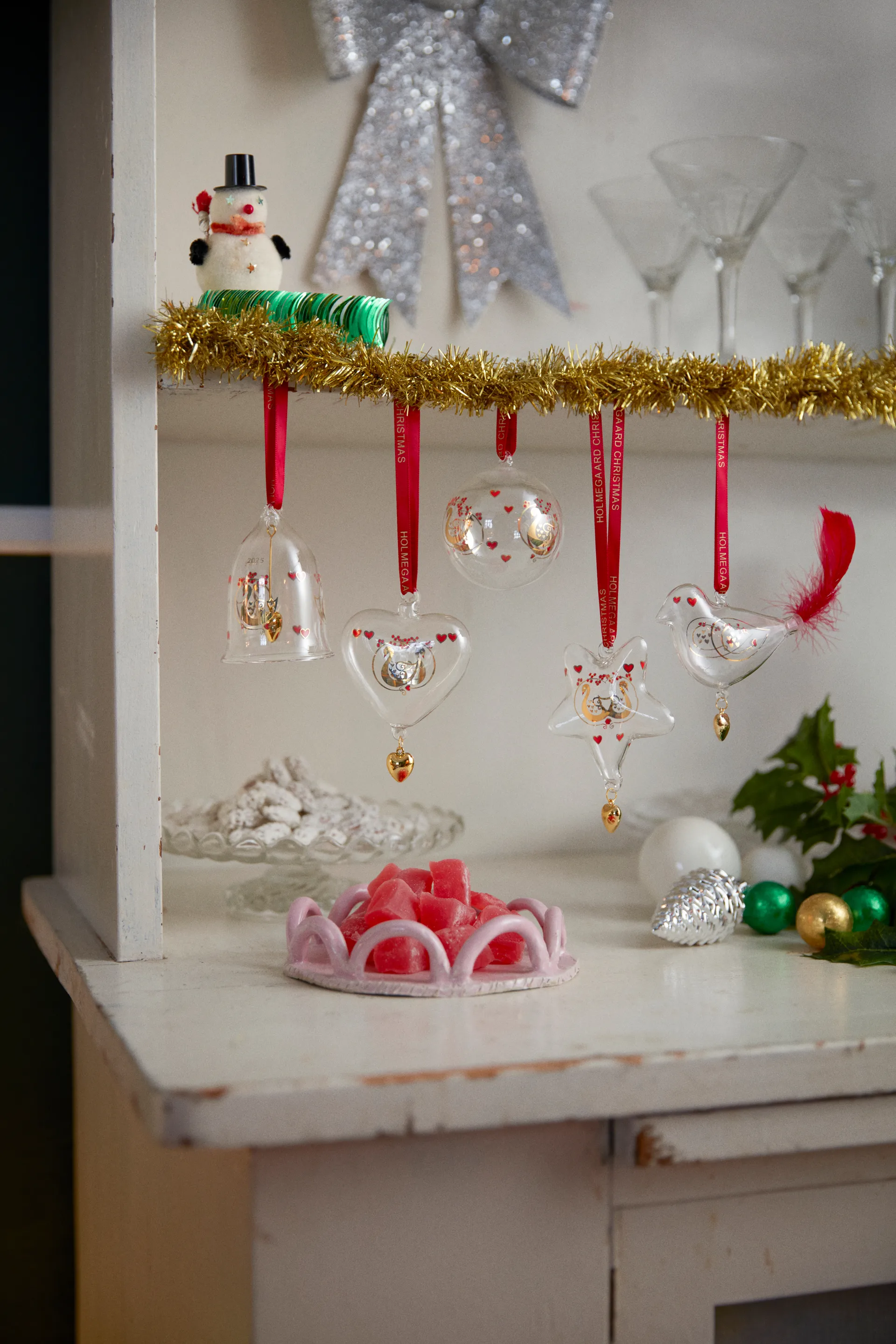 Cuore di Natale dell'anno Holmegaard, 2025 Holmegaard