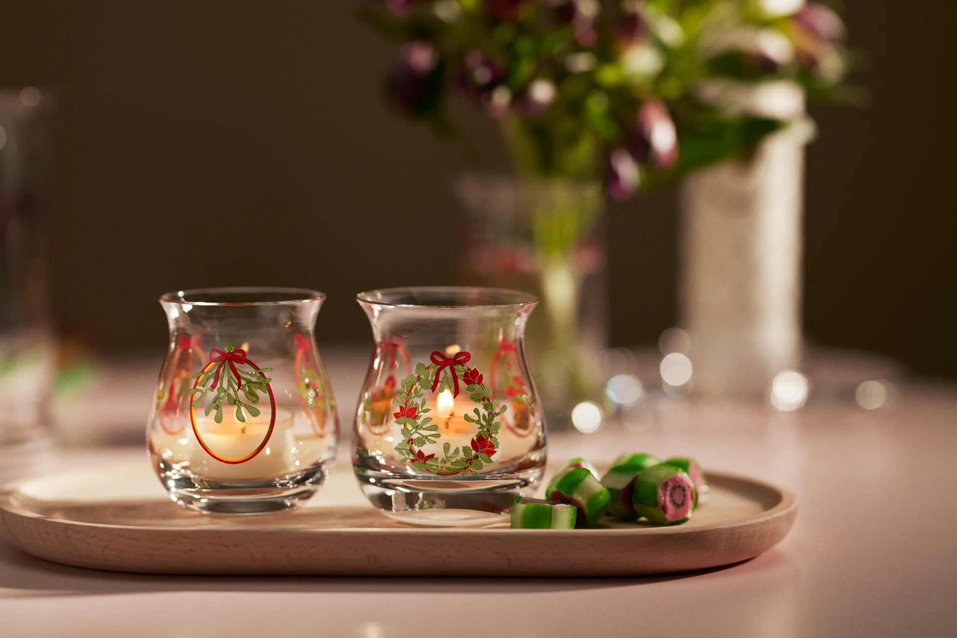 Lanterna portacandela natalizia Holmegaard Christmas, confezione da 2, 2025 Holmegaard