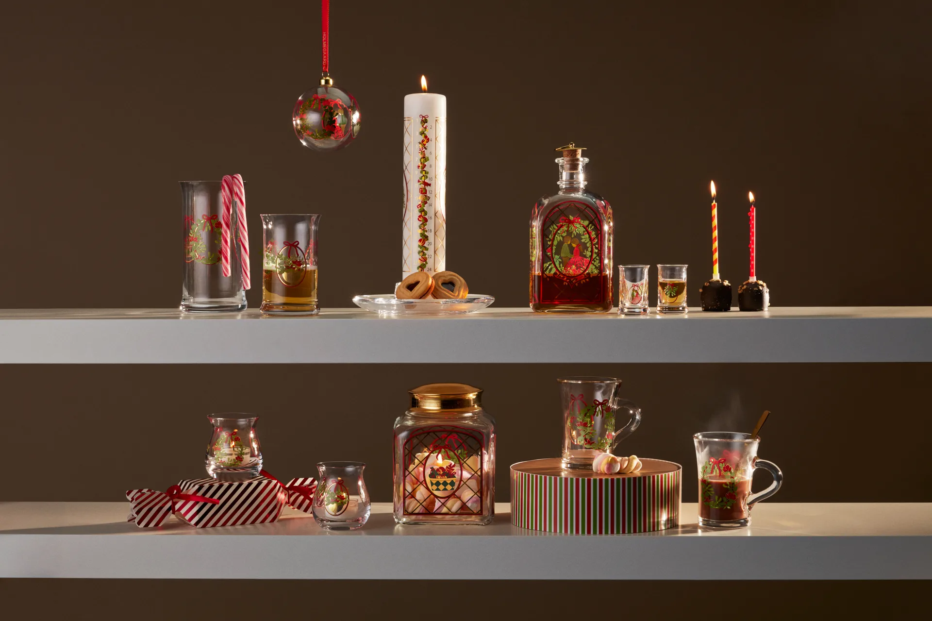 Lanterna portacandela natalizia Holmegaard Christmas, confezione da 2, 2025 Holmegaard